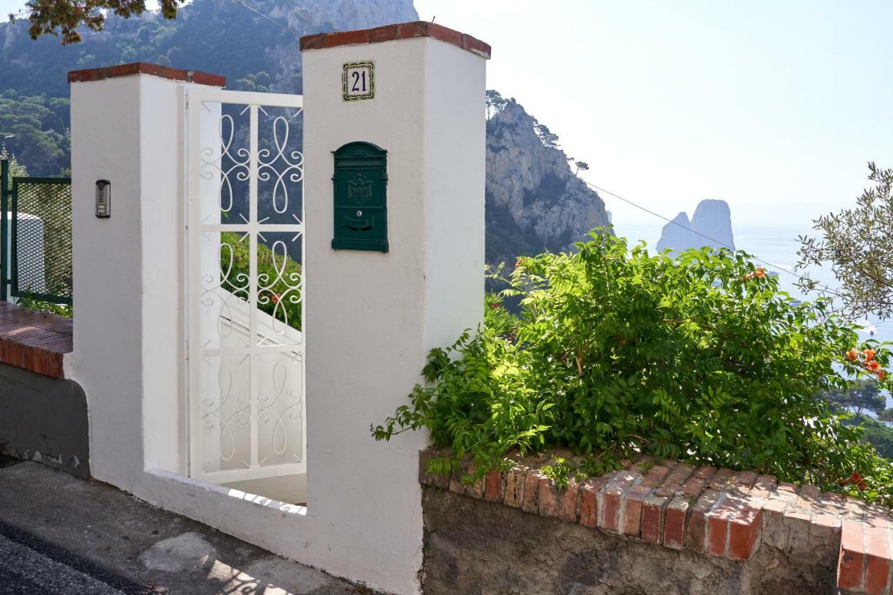 Villa Marina Piccola Ai Faraglioni กาปรี ภายนอก รูปภาพ