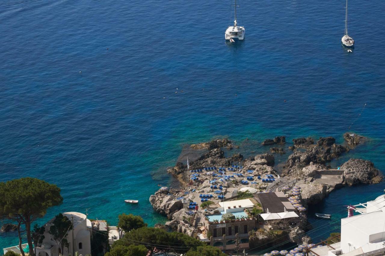 Villa Marina Piccola Ai Faraglioni กาปรี ภายนอก รูปภาพ