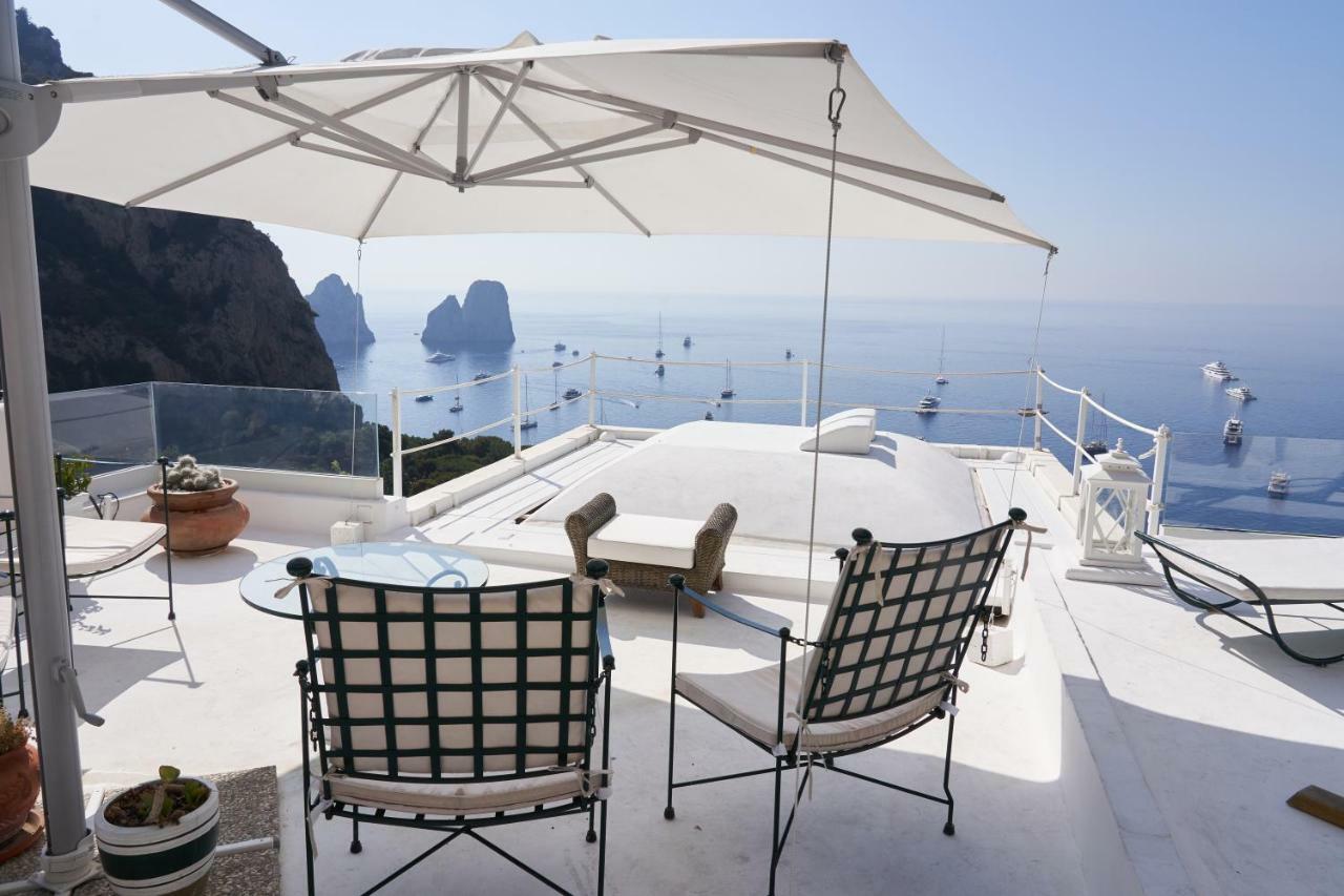 Villa Marina Piccola Ai Faraglioni กาปรี ภายนอก รูปภาพ